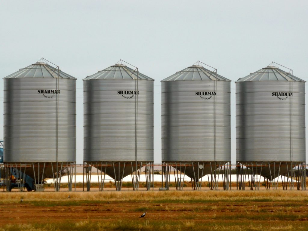 stockage de céréales