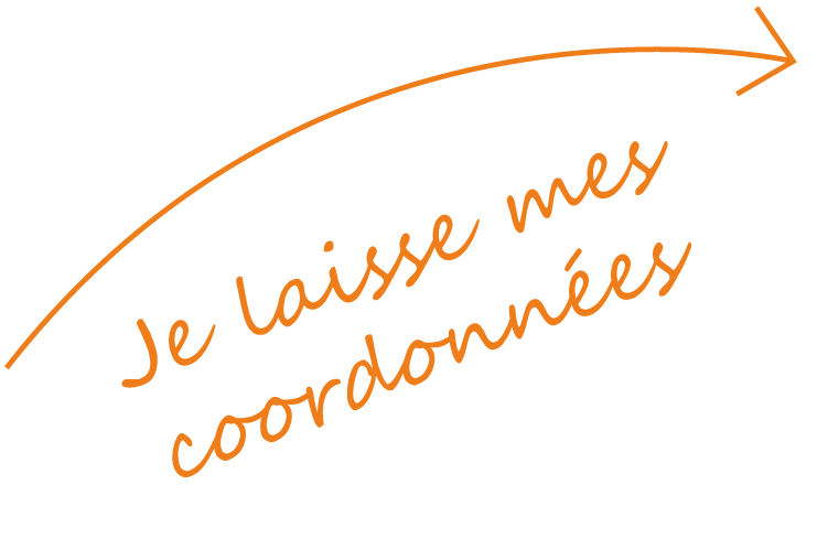 Flèche CF_01 je laisse mes coordonnées